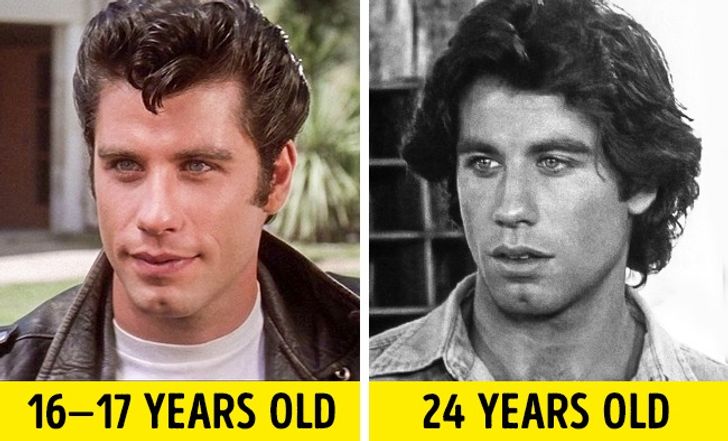 hiressegek fiatalabb karakterek john travolta
