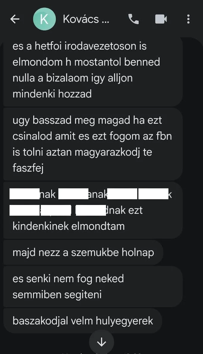 vadász gábor alpolgármester smse kovács gergő kutypártosnak