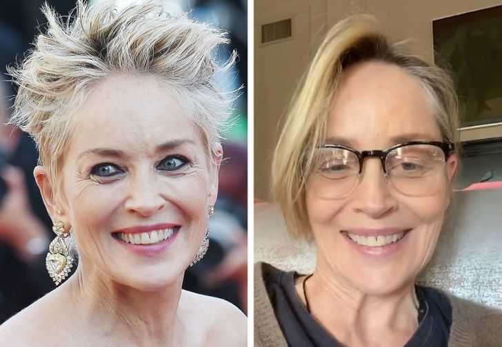 Sharon Stone / Fotó: Zed Jameson / Broadimage / Broad Image / East News, sharonstone / Instagram