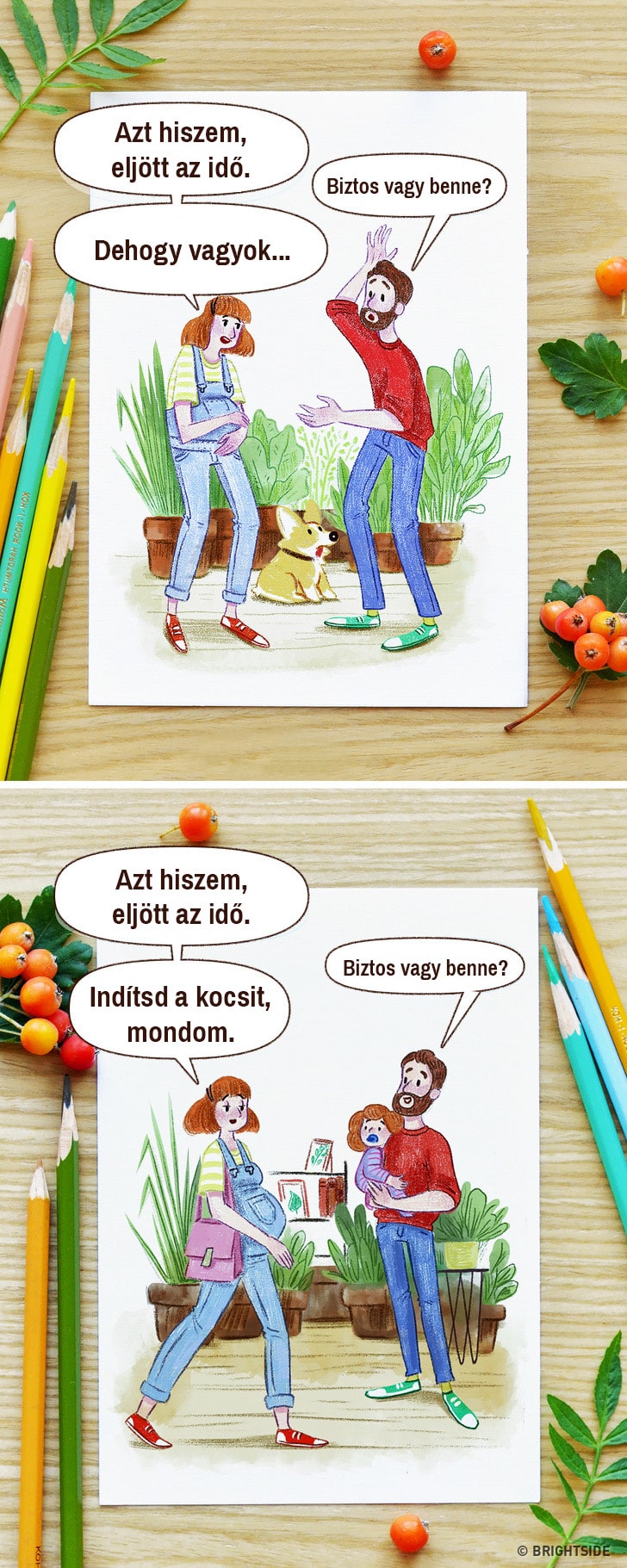 gyerek neveles, elso masodik gyerek kozti kulonbseg, humoros szulok