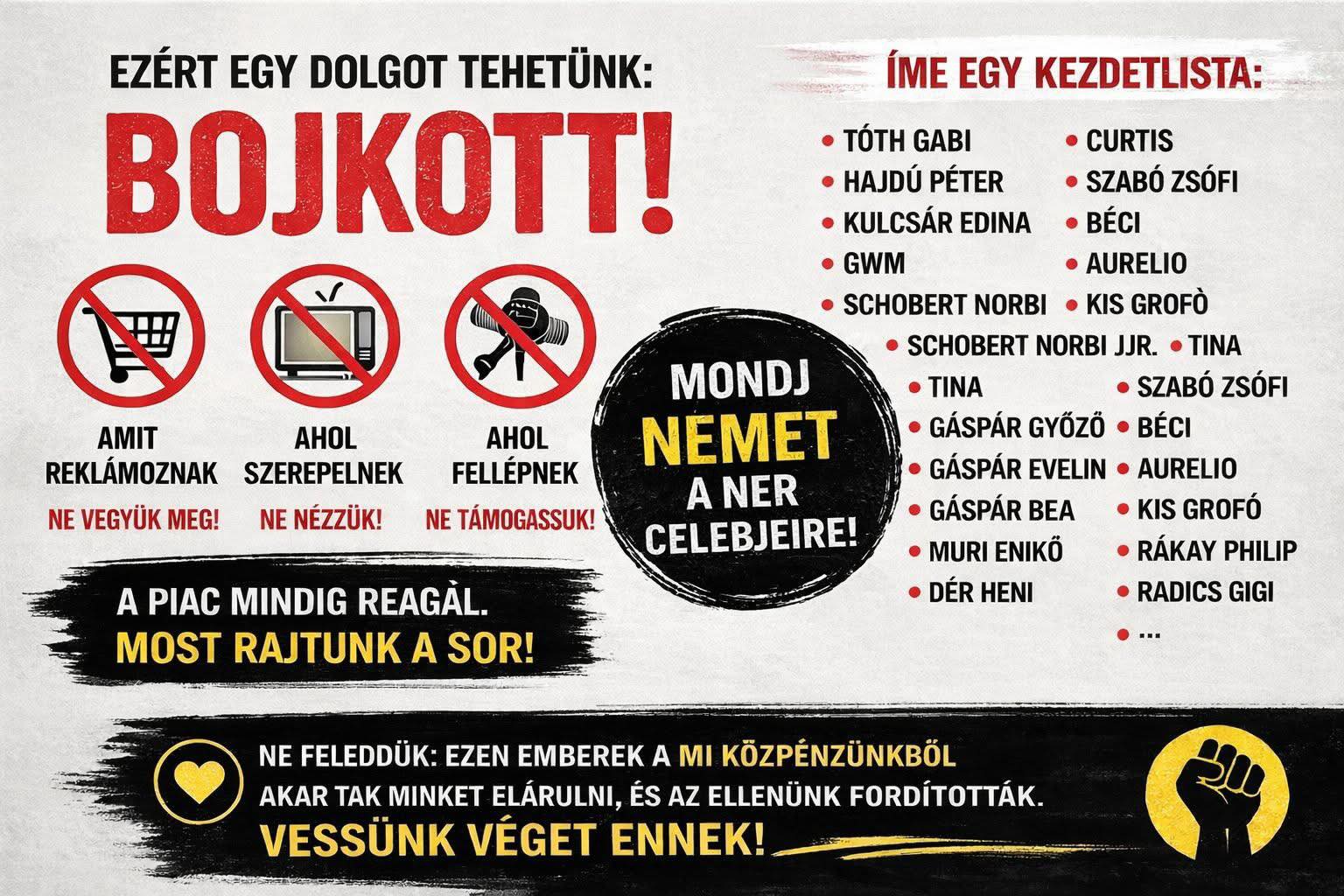 fidesz bojkott lista