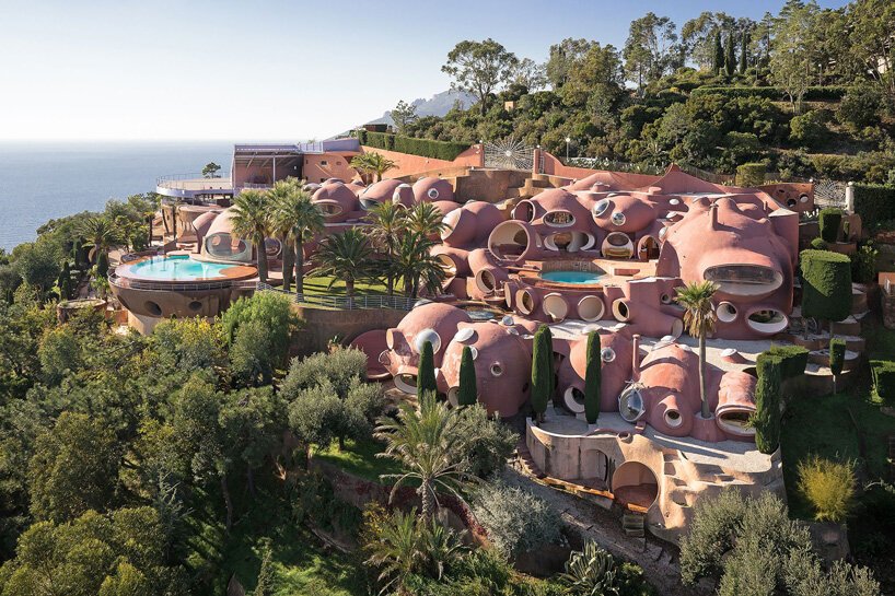 A Le Palais Buller (Buborékpalota), amely Pierre Cardin divattervező tulajdona és a magyar származású Antti Lovag tervezett, eladó / Fotó: La Palais Bulles