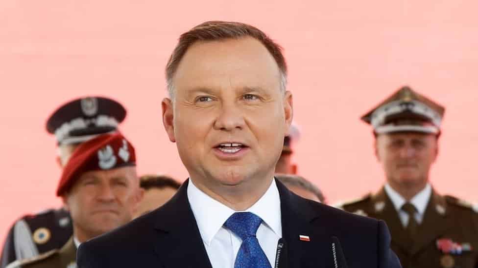 andrzej duda lengyel elnök orosz ukrán háború nato