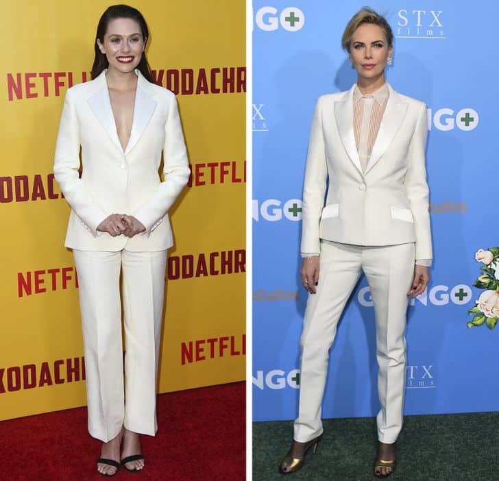 hiressegek ugyanaz a ruha elizabeth olsen charlize theron