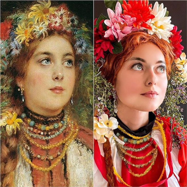 Russian Beauty, Konstantin Makovsky / Fotó: Olga Tolstunova / Instagram