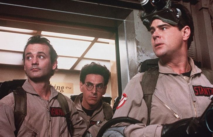 filmjelenetek improvizacio Bill Murray és Dan Aykroyd Szellemirtok