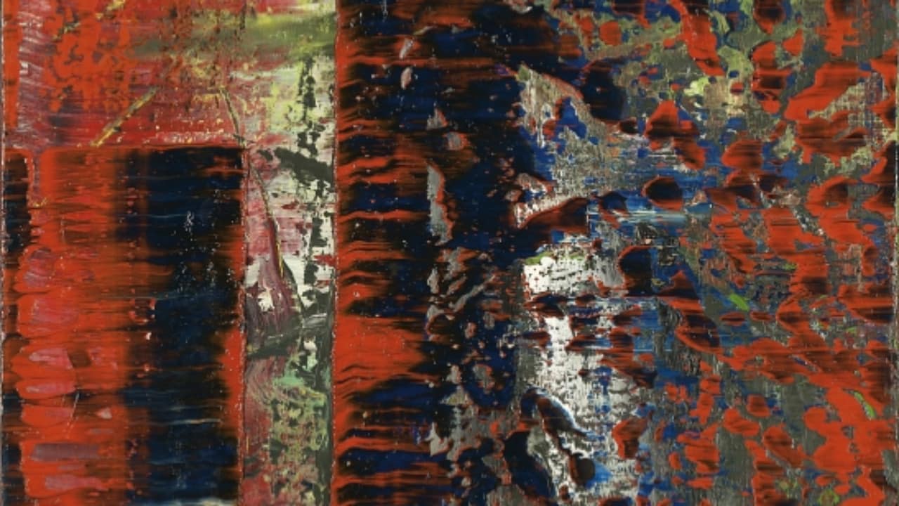 gerhard richter kepei Abstraktes Bild 630-2