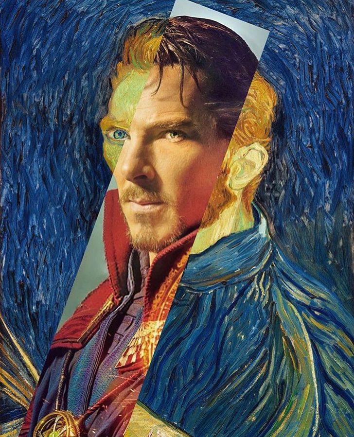 Ertan Atay popkultura klasszikus festmenyek Benedict Cumberbatch