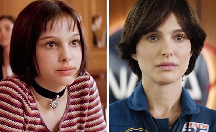 szineszek regen es most natalie portman
