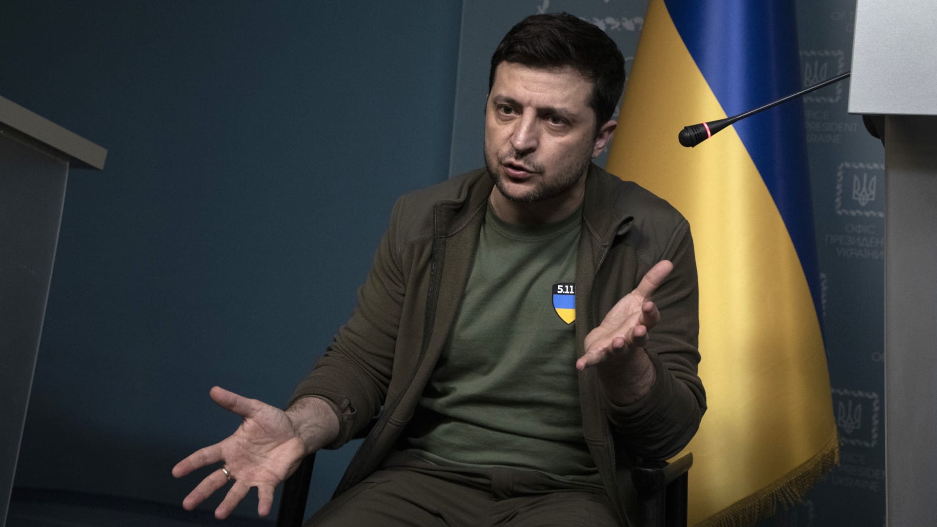 volodimir zelenszkij ukrán elnök mariupol megölt gyerek orosz-ukrán háború