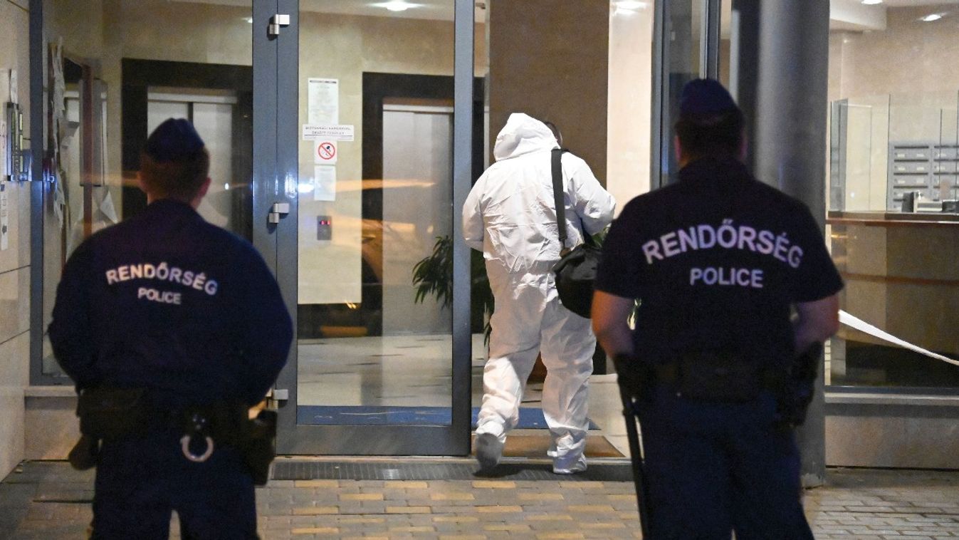 Rendőrségi helyszínelést jelképező illusztráció
