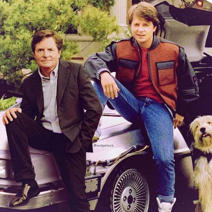 Ard Gelinck szineszek es karakterek Michael J. Fox Marty McFly