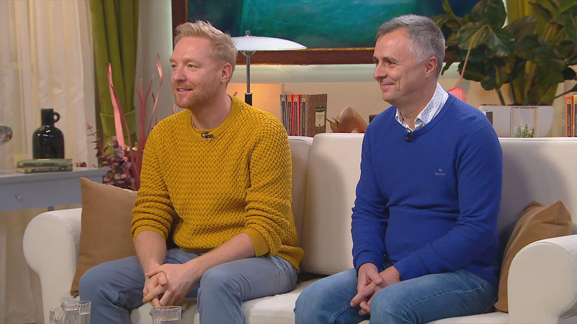 Bereczki Zolival a TV2 stúdiójában