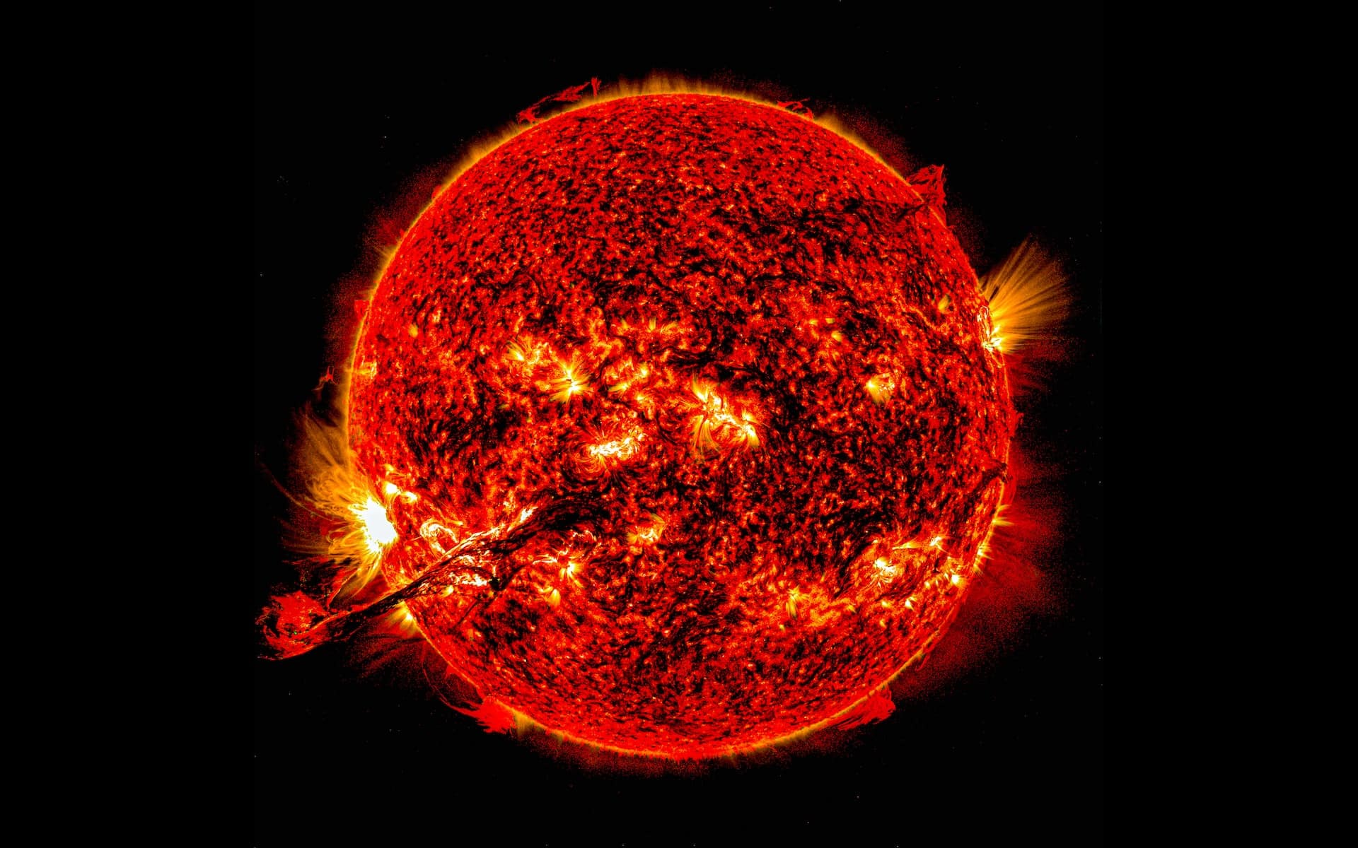 nasa figyelmeztetes napkitores