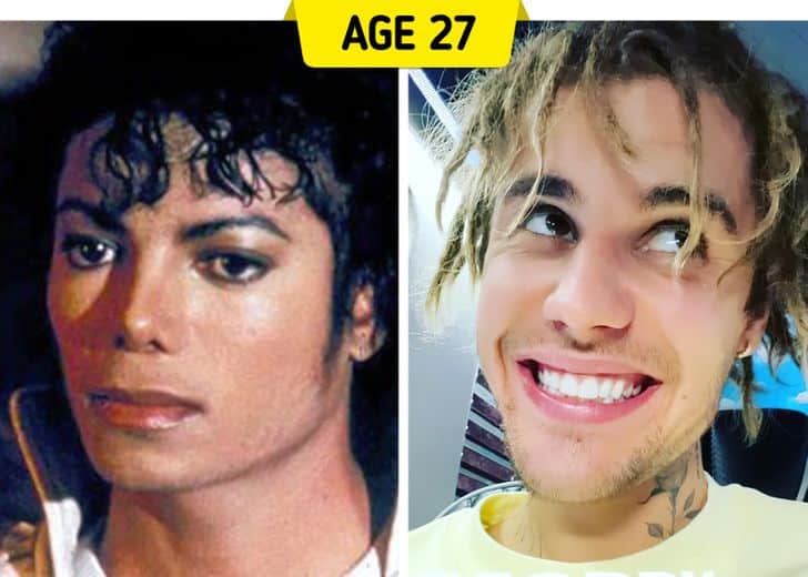 hiressegek ikonok regen es most michael jackson justin bieber