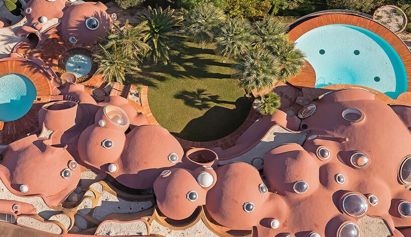 A Le Palais Buller (Buborékpalota), amely Pierre Cardin divattervező tulajdona és a magyar származású Antti Lovag tervezett, eladó / Fotó: La Palais Bulles