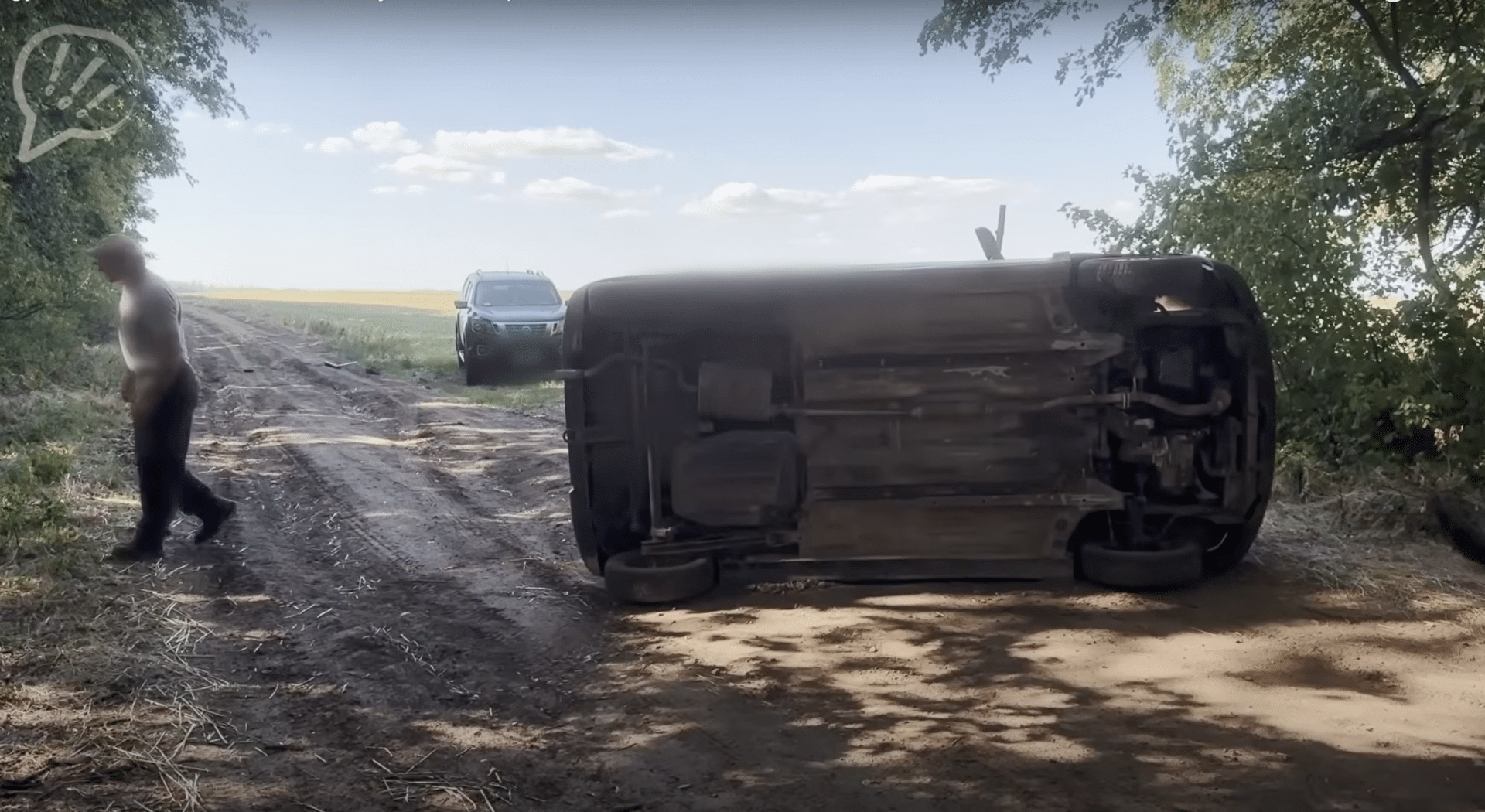 hadhazy akos hatvanpuszta felborult auto video