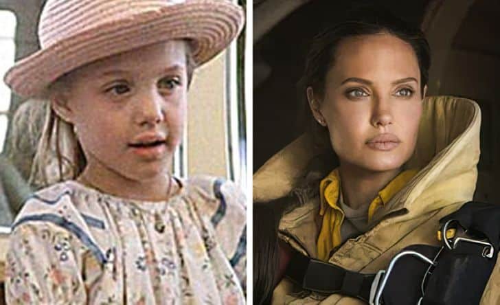 szineszek regen es most angelina jolie