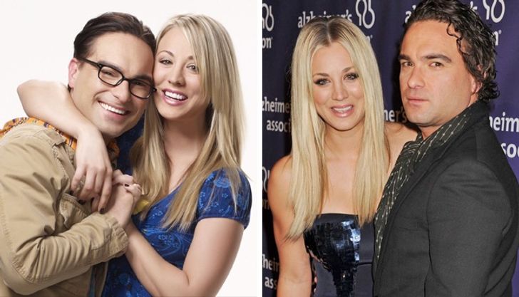 hiresseg parok szineszek kaley cuoco johnny galecki